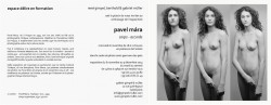 Carton d'Invitation à l'exposition des photos de Pavel Mara